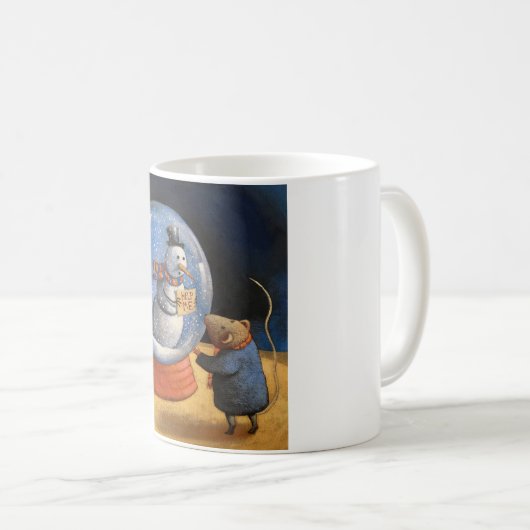 "Helfen Sie mir," sagte den Schneemann Kaffeetasse (VorderseiteRechts)