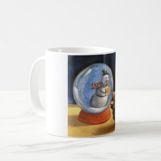 "Helfen Sie mir," sagte den Schneemann Kaffeetasse (Vorderseite Links)