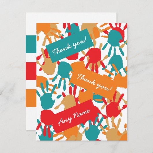 Helfen Sie mit Ihrer Karte (Vorne/Hinten)