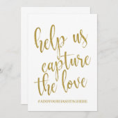 Helfen Sie uns, das erschwingliche Zeichen der Lie (Vorne/Hinten)