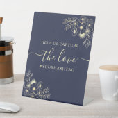 Helfen Sie uns, die Hochzeit der Liebe zu erfassen Sockelschild (In SItu)