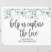 Helfen Sie uns, die Liebe zu erfassen - Eukalyptus (Vorne/Hinten)