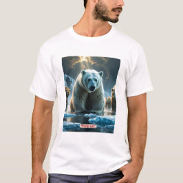 Helfen Sie uns - Eisbären auf dünnen Eisen-T - Shi T-Shirt