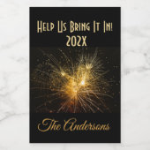 Helfen Sie uns, es einzubringen! Weinetikett (Einzelnes Label)