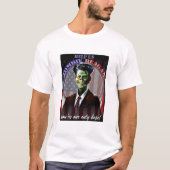 Helfen Sie uns Zombie Reagan! T-Shirt (Vorderseite)