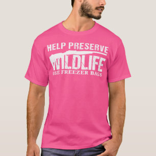 Helfen Sie Wildtiere zu schützen Verwenden Sie Gef T-Shirt