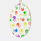 Helfende Hände! Keramik Ornament (Links)