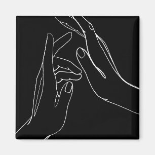 Helfende Hände Magnet