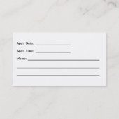 Helfende Hände Visitenkarte (Rückseite)