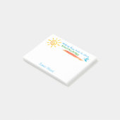 Helfende Kinder, zum von Schulpsychologie-Post-It Post-it Klebezettel (angewinkelt)