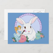 Helfer des Osterhimmels Feiertagspostkarte (Vorne/Hinten)