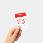 Helfer des Weihnachtsmanns Ausweis (Handheld)