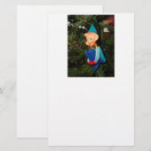Helfer des Weihnachtsmanns Briefpapier (Vorne/Hinten)