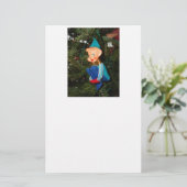 Helfer des Weihnachtsmanns Briefpapier (Stehend Vorderseite)