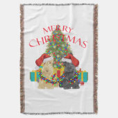 Helfer des Weihnachtsmanns Decke (Vorderseite Vertikal)