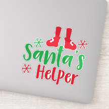 Helfer des Weihnachtsmanns, Elfshuhe, Schneeflocke