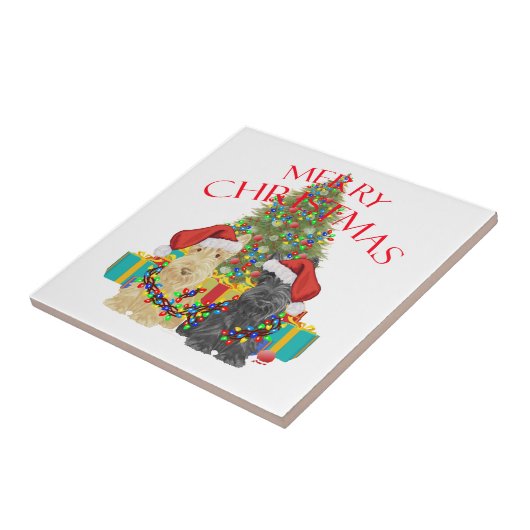 Helfer des Weihnachtsmanns Fliese (Seite)