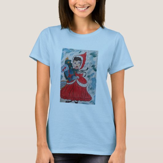 Helfer des Weihnachtsmanns T-Shirt (Vorderseite)
