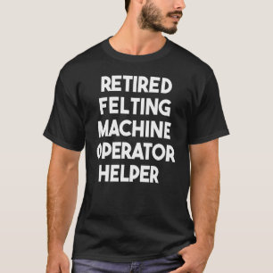Helfer für den Bediener eines mühelosen Felders T-Shirt
