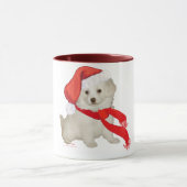 Helfer-Puppy-Poodle / Bichon-Mix Tasse (Zentrum)