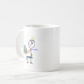 Helferin des Kundendiensts Kaffeetasse (Vorderseite Links)