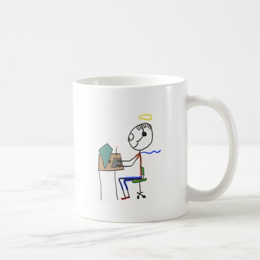 Helferin des Kundendiensts Kaffeetasse (Rechts)