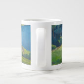 Helford Durchgang Cornwall Jumbo-Tasse (Rückseite)