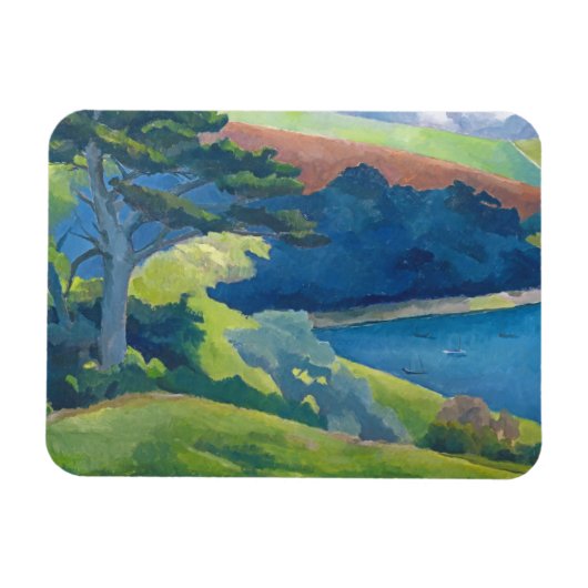 Helford Pass Cornwall Magnet (Horizontal)