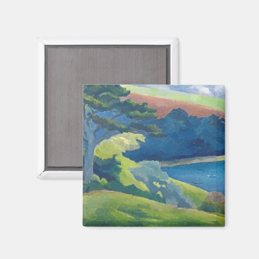 Helford Pass Cornwall Magnet (Vorderseite/Rückseite)