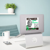 Helft Marcus Autoaufkleber Aufkleber (Laptop auf Schreibtisch)