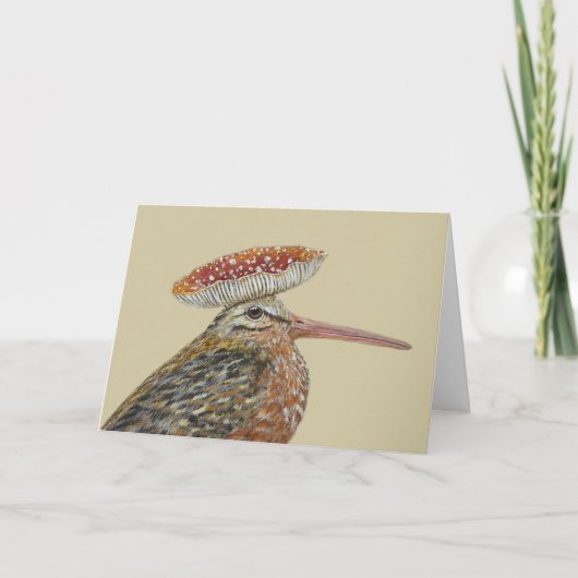 Helga die Holzcockkarte Karte (Vorderseite)