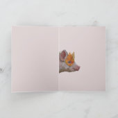 Helga die maskierte Schweinekarte Karte (Innenseite)