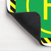 Heli Landeplatz Mousepad (Ecke)