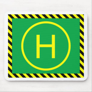 Heli Landeplatz Mousepad