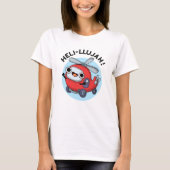 Heli-llujah Funny Helicopter Pun T-Shirt (Vorderseite)