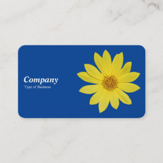 Helianthus 'Lemon Queen' Sonnenblume - Deep Blue Visitenkarte