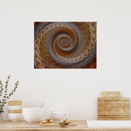 Helicoid Poster (Küche)