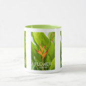 Heliconia Blume Design der Pflanze Tasse (Zentrum)