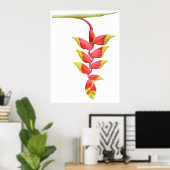 Heliconia Branch Poster (Heimbüro)