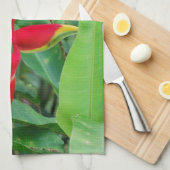 Heliconia Geschirrtuch (Viertel Falte)