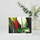 Heliconia Nr. 1 Postkarte (Stehend Vorderseite)