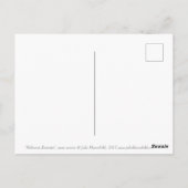 Heliconia Rostrata Tropische Blume Kunst, Dichtung Postkarte (Rückseite)