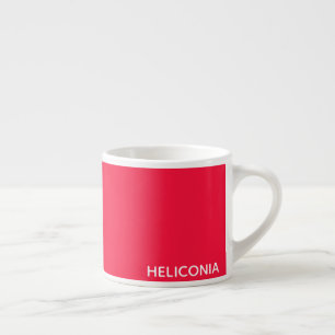 Heliconia roter Name Espressotasse