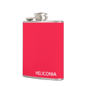 Heliconia roter Name Flachmann (Links)