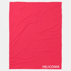 Heliconia roter Name Fleecedecke