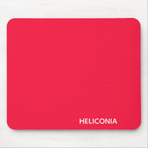 Heliconia roter Name Mousepad