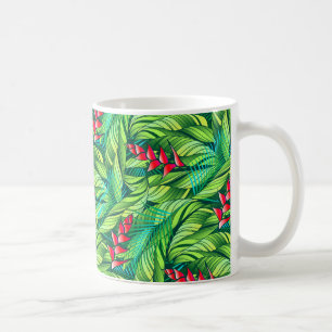 Heliconia tropisches Blumen Kaffeetasse