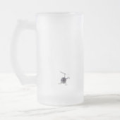 Helicopter Beer Glass Flying Chopper Mugs Steins Mattglas Bierglas (Links)
