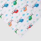 Helicopter Decoupage Seidenpapier (Ausschnitt)