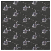 Helicopter Fabric Flying Helicopter Custom Fabric Stoff (Nahaufnahme)
